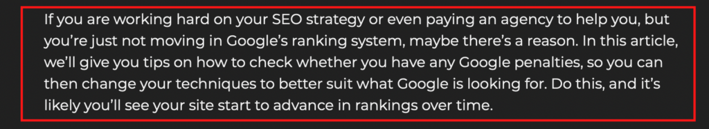 seo strategy