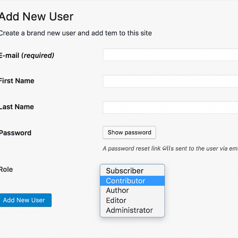 How to Add a New User in WordPress: Step by Step Guide
